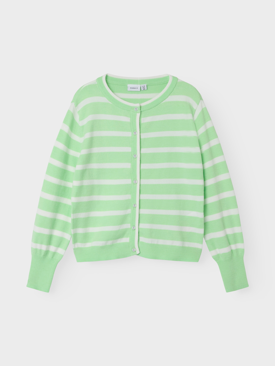 NKFDELAJLA Knit - Green Ash